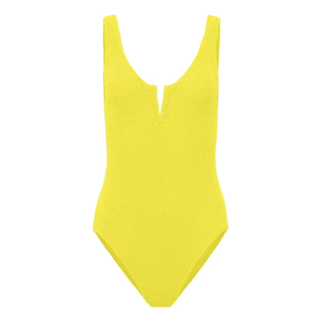 Ava One Piece Swimsuit | Yellow