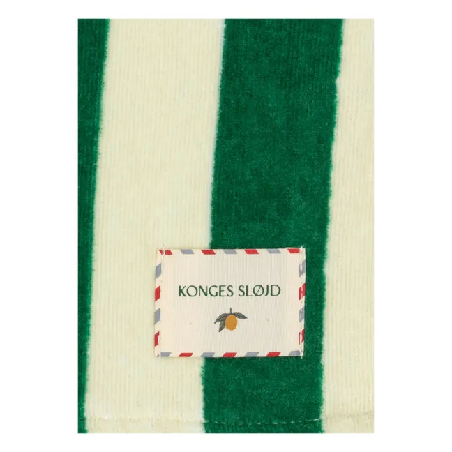 Toalla de playa de limón | Verde