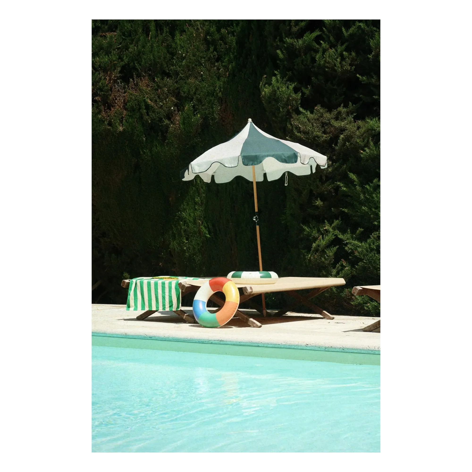 Serviette de plage Lemon | Vert- Image produit n°9