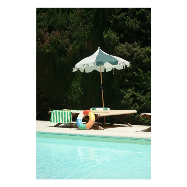 Toalla de playa de limón | Verde