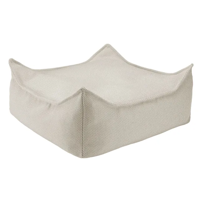 Outdoor ottoman | Sand