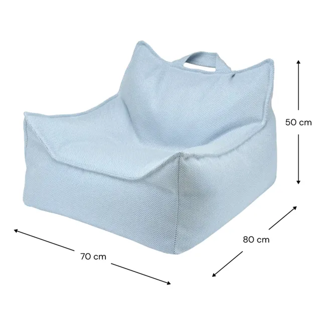 Fauteuil d'extérieur | Bleu ciel