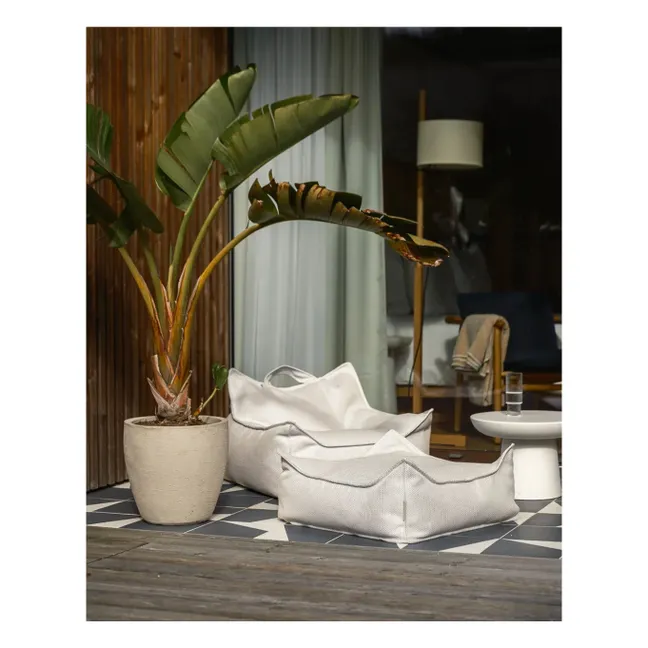Outdoor ottoman | Sand