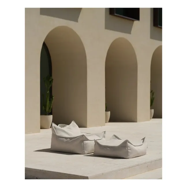 Outdoor ottoman | Sand