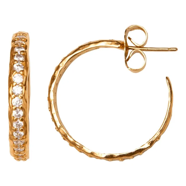 Boucles d'Oreilles Casilda | Doré