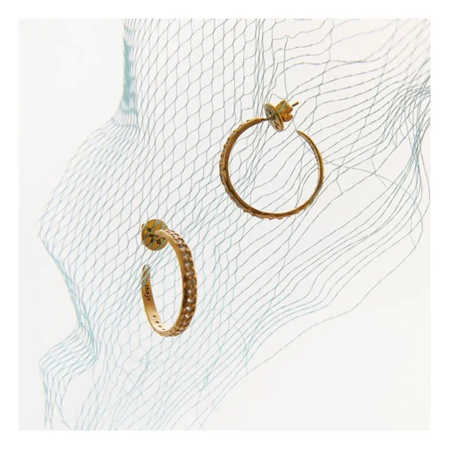 Boucles d'Oreilles Casilda | Doré