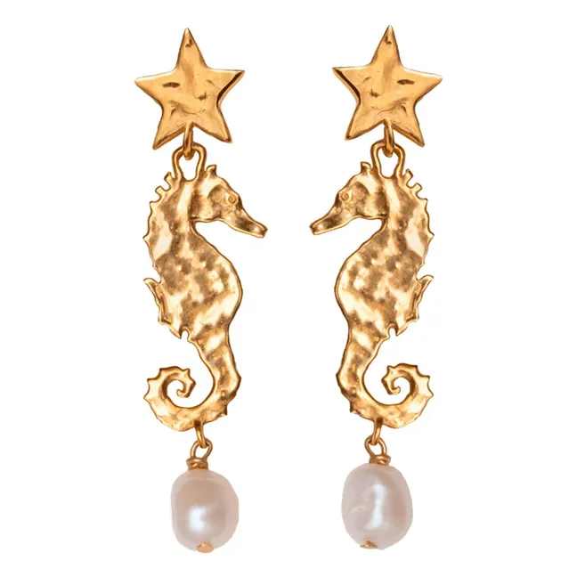 Cavaletto Earrings | Gold