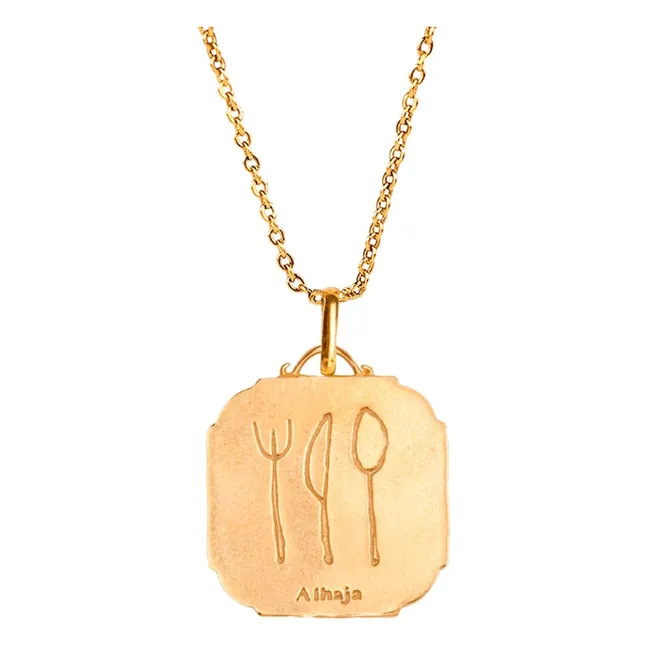 Collier Tu Come Me | Doré