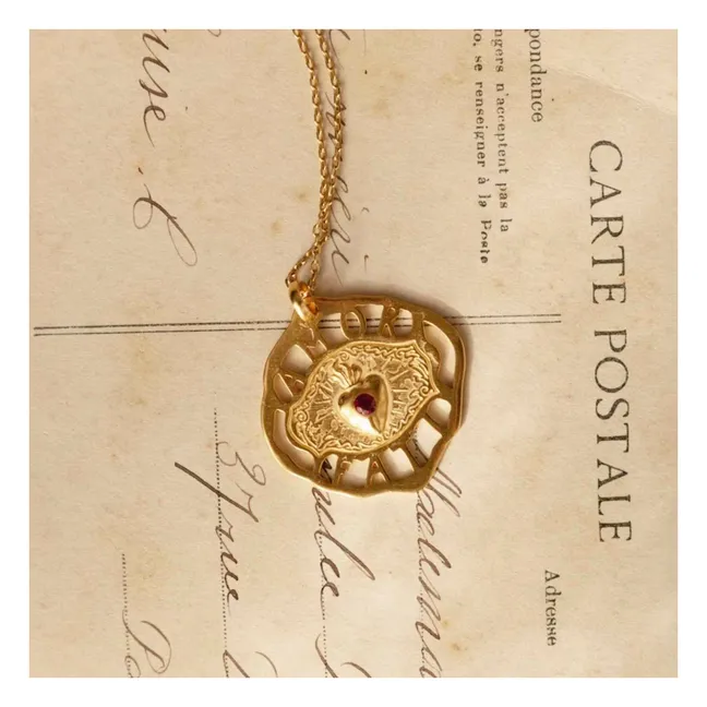 Amor Fati necklace | Gold