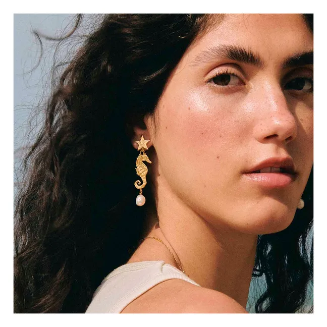 Cavaletto Earrings | Gold