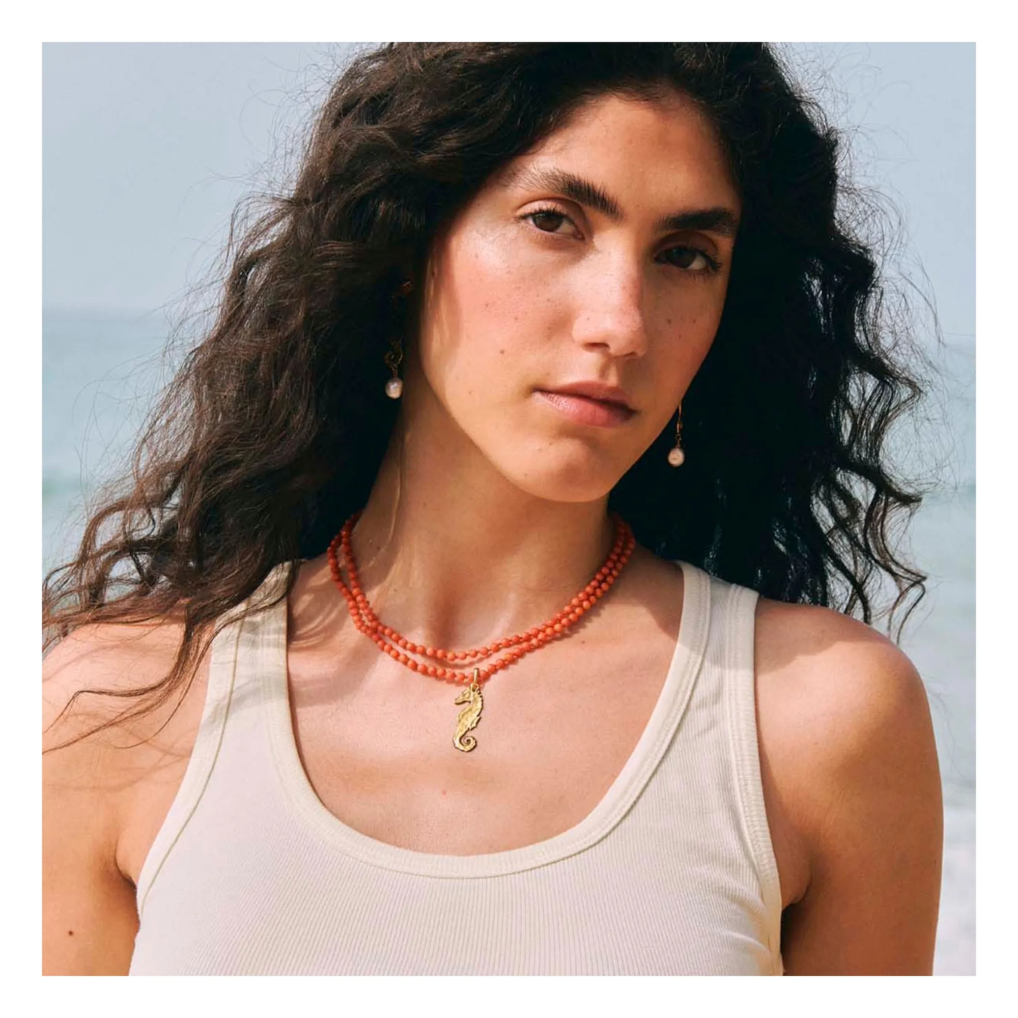 Collier Coralina Cavaletto | Doré- Image produit n°1