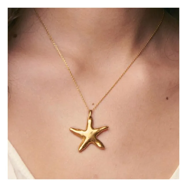 Asterina necklace | Gold