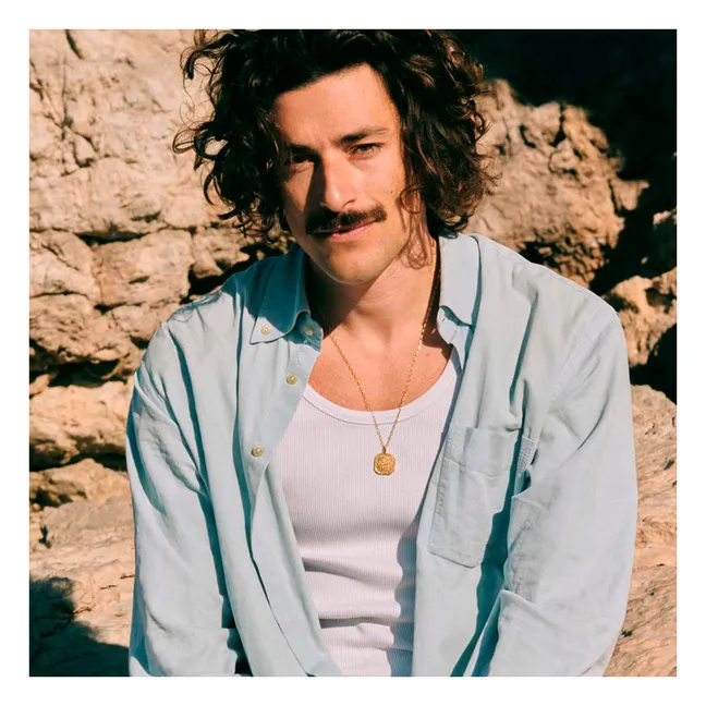 Collier Tu Come Me | Doré