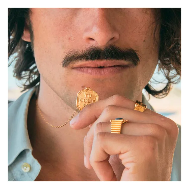 Collier Tu Come Me | Doré