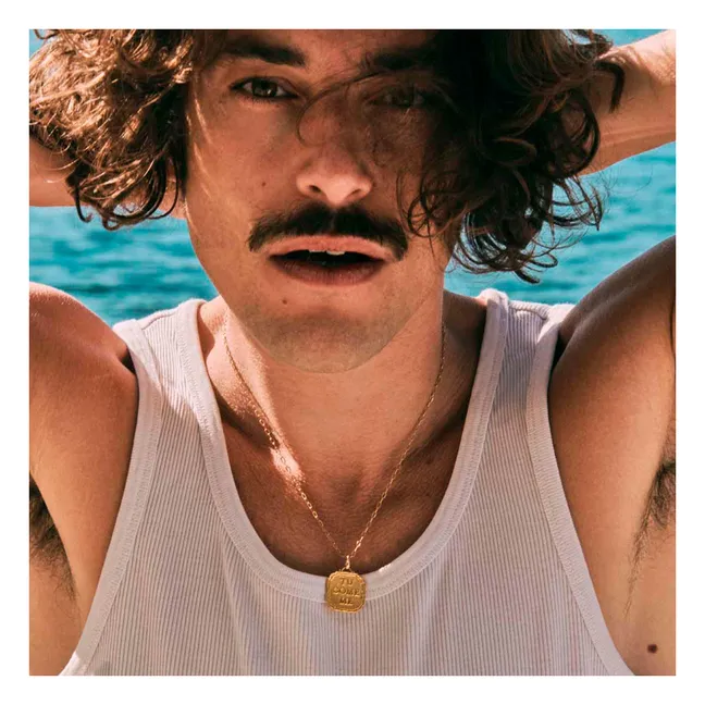 Collier Tu Come Me | Doré
