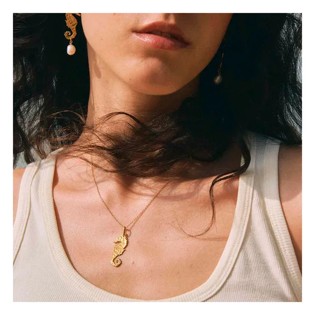 Cavaletto necklace | Gold