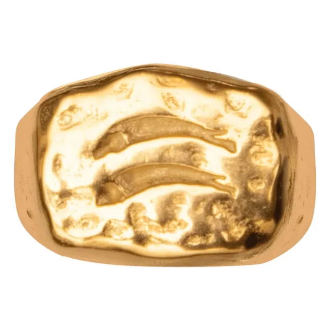 Pez ring | Gold