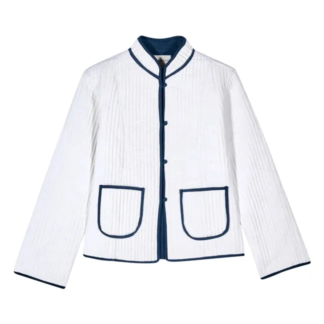 Chaqueta de algodón Fittonia | Azul Marino