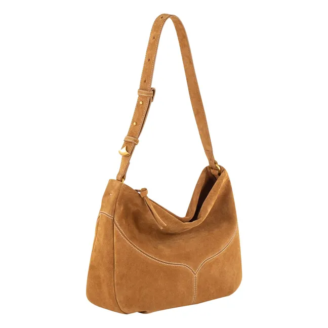 Sac Divilo Croûte de Cuir | Miel