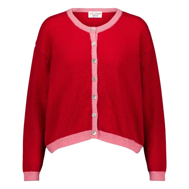 Cardigan Julia | Rose/Rouge