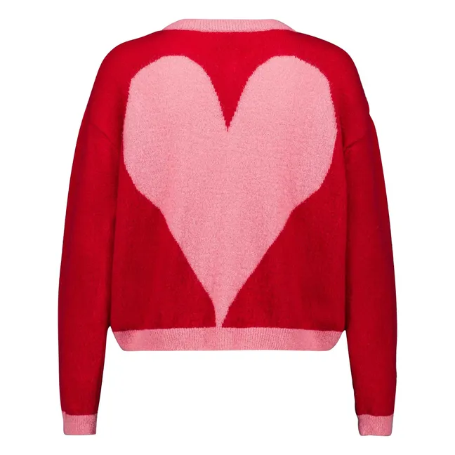 Cardigan Julia | Rose/Rouge