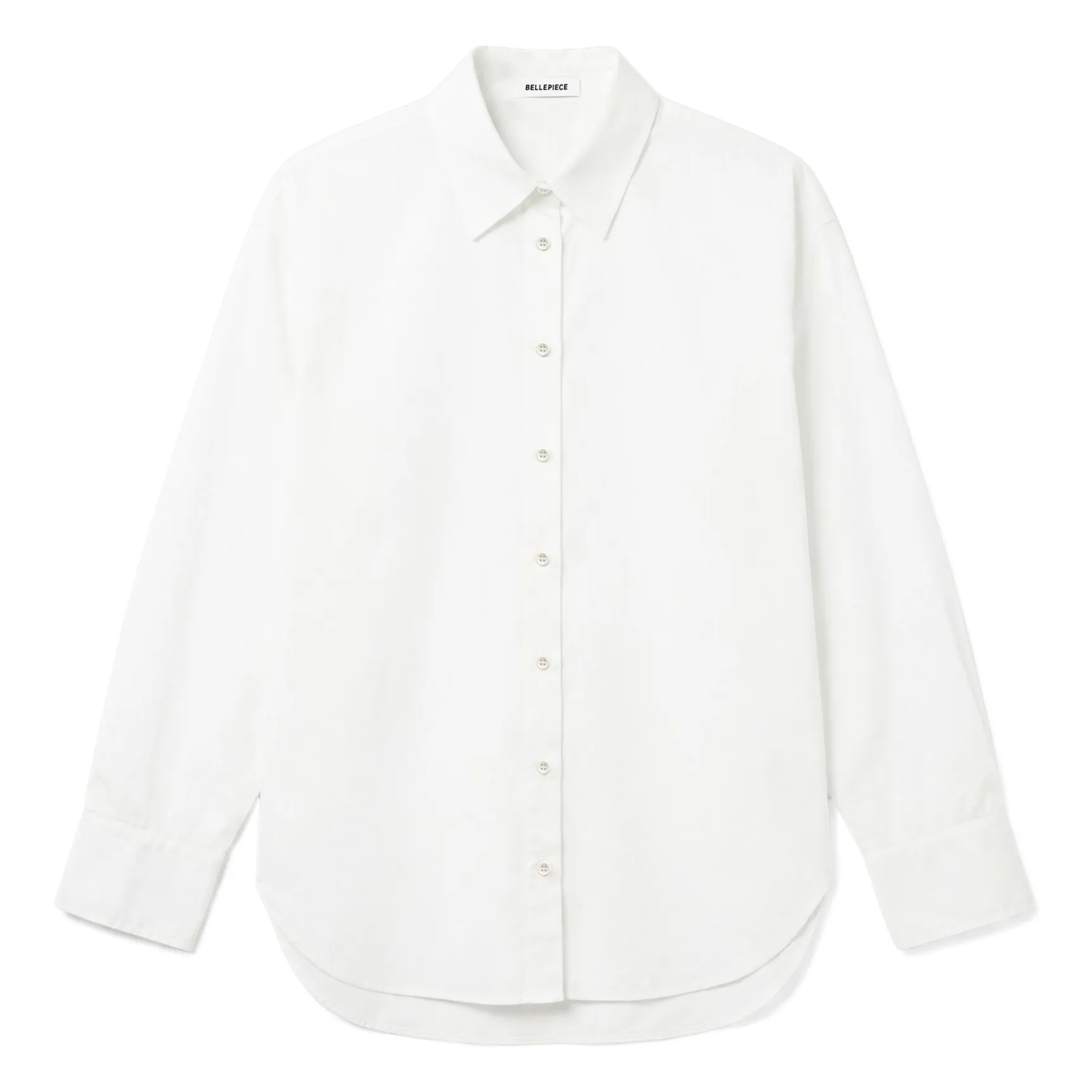 Bellepiece White Ava Cotton Shirt
