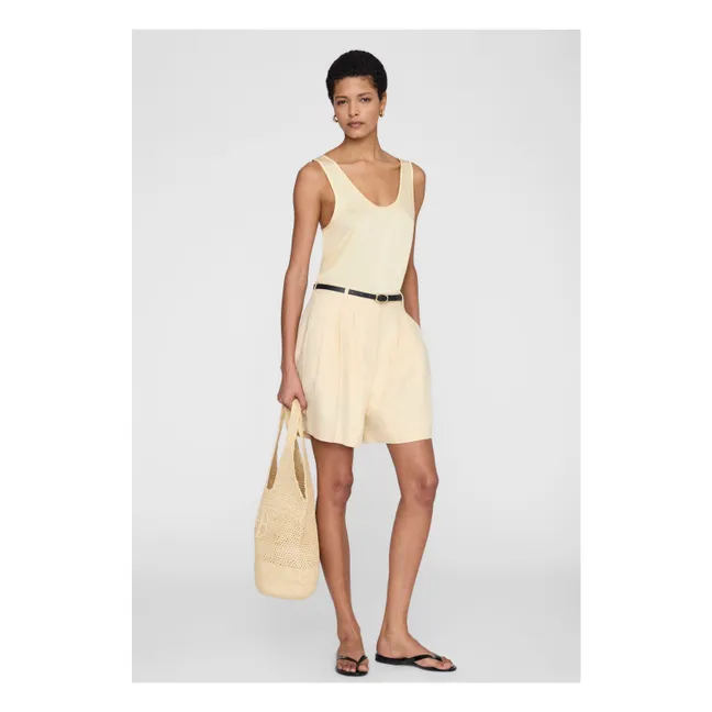 Top Lea | Amarillo palo