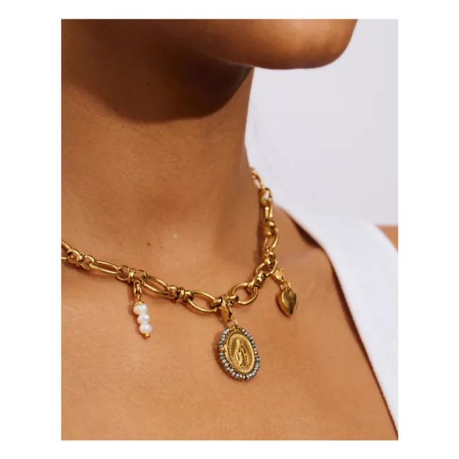 Collier Silver Maria | Argenté
