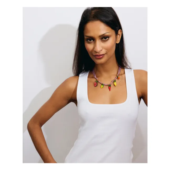 Collier Picnic | Rouge