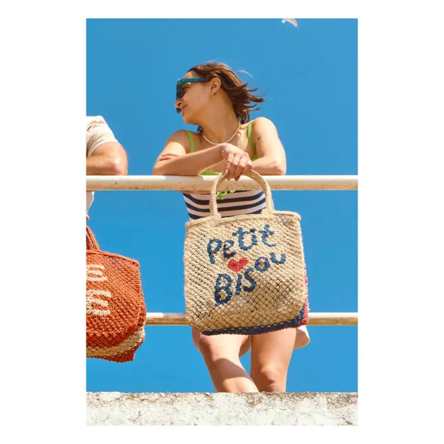 Panier Lottie Petit Bisou | Bleu