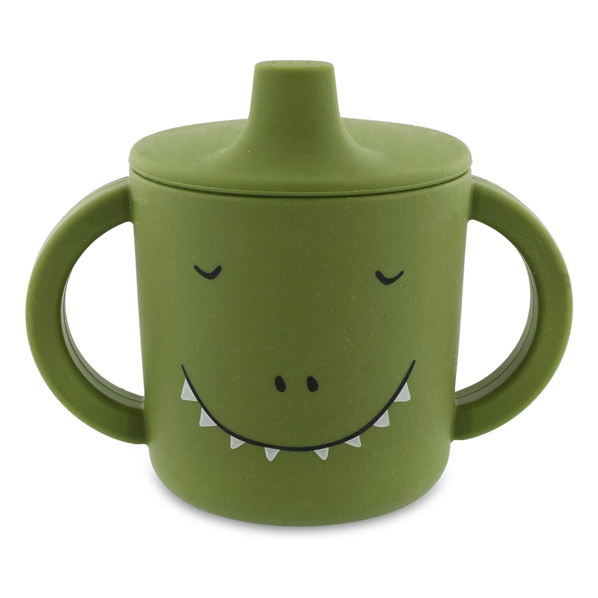 Trixie Green Mr. Dino Silicone Training Cup