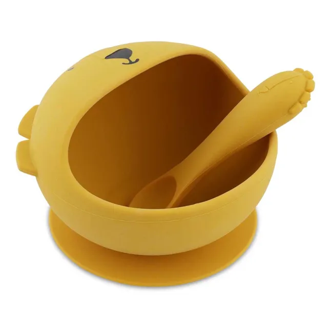 Set Repas Bébé Mr. Lion | Jaune