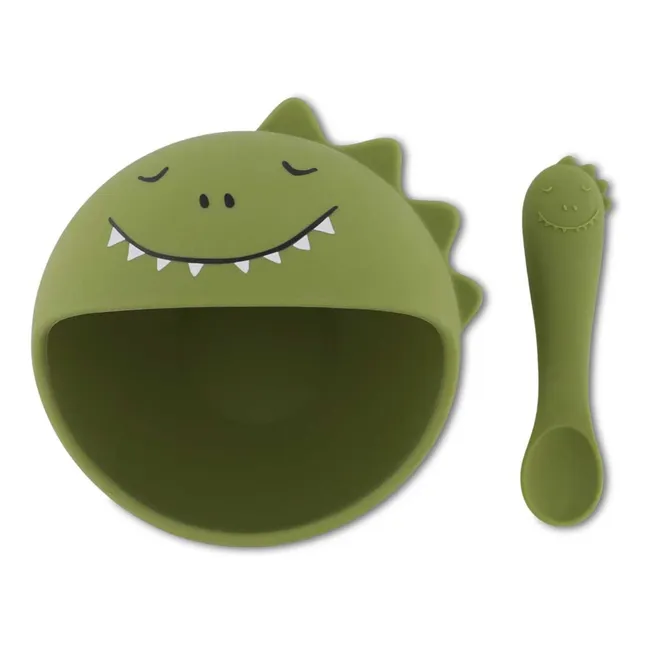Mr. Dino Baby Meal Set | Verde