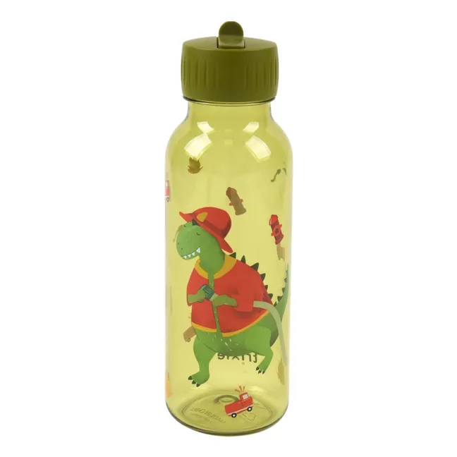 Gourde Tritan™ 500ml Fireman Mr. Dino | Vert