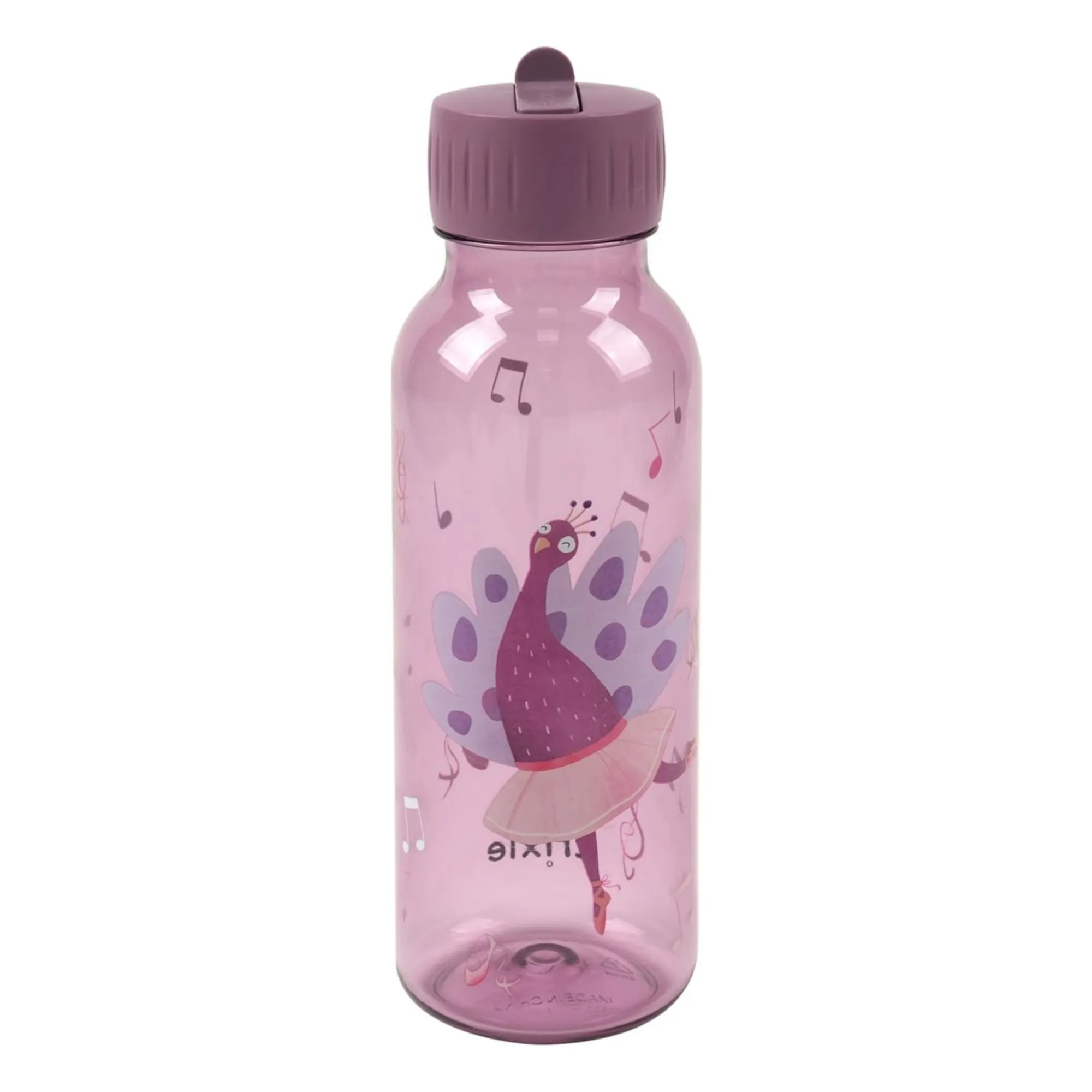 Trixie Purple Tritan™ Flask 500Ml Ballerina Mrs. Peacock