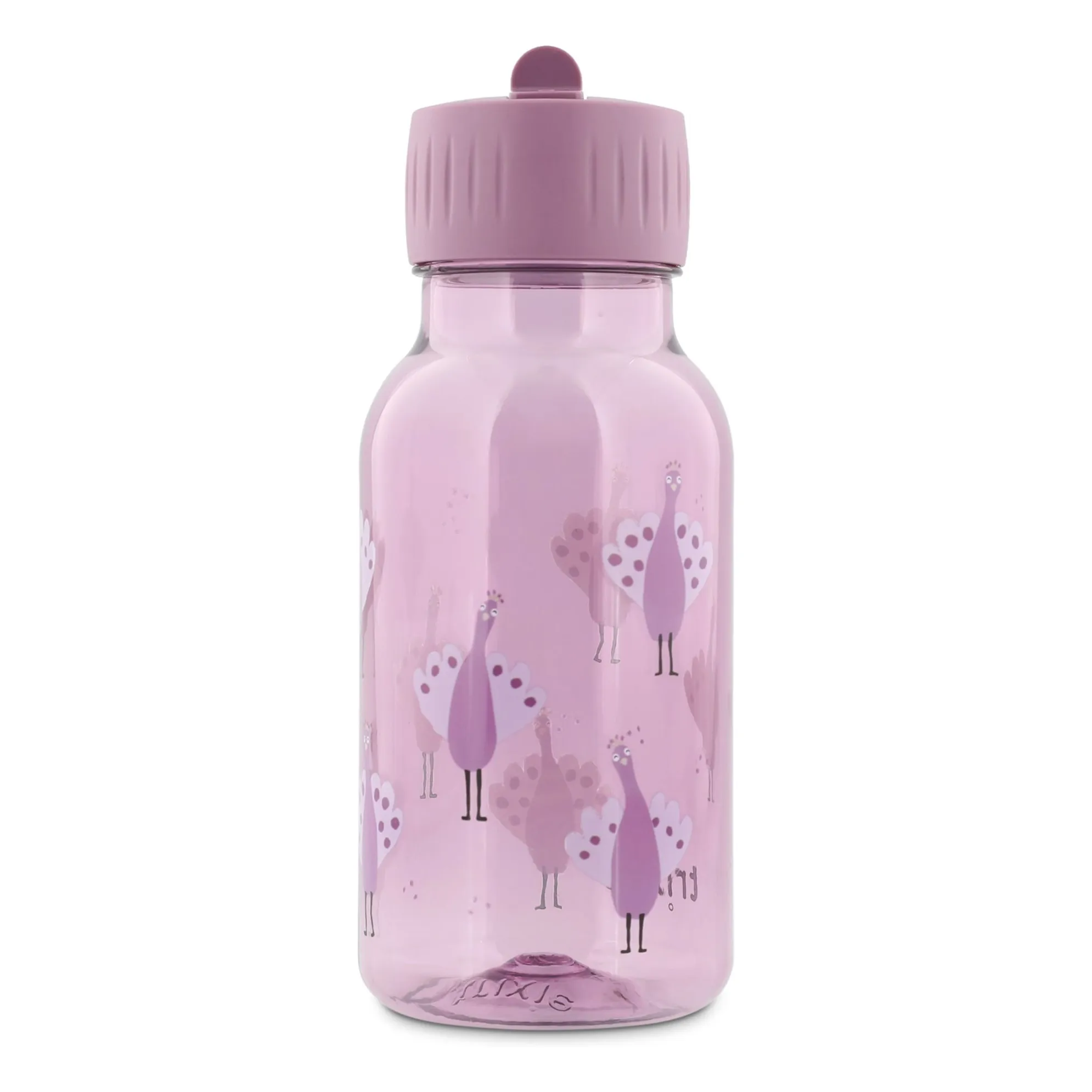 Trixie Purple Tritan™ Water Bottle 350Ml Proud Peacock