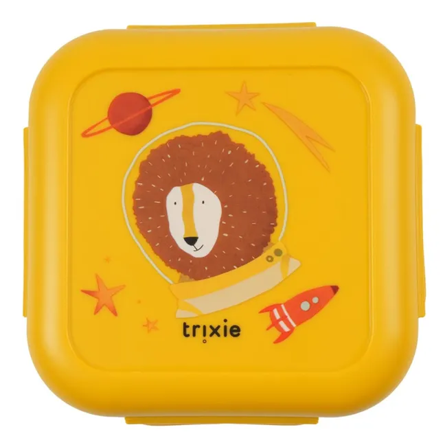 Clip per scatola snack Spaceman Mr. Lion | Giallo