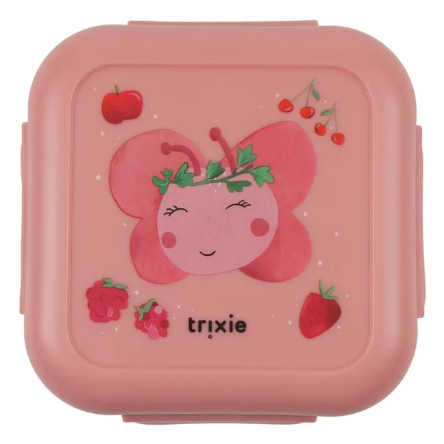 Boîte à Goûter Clips Fruit Fairy Mrs. Butterfly | Rose