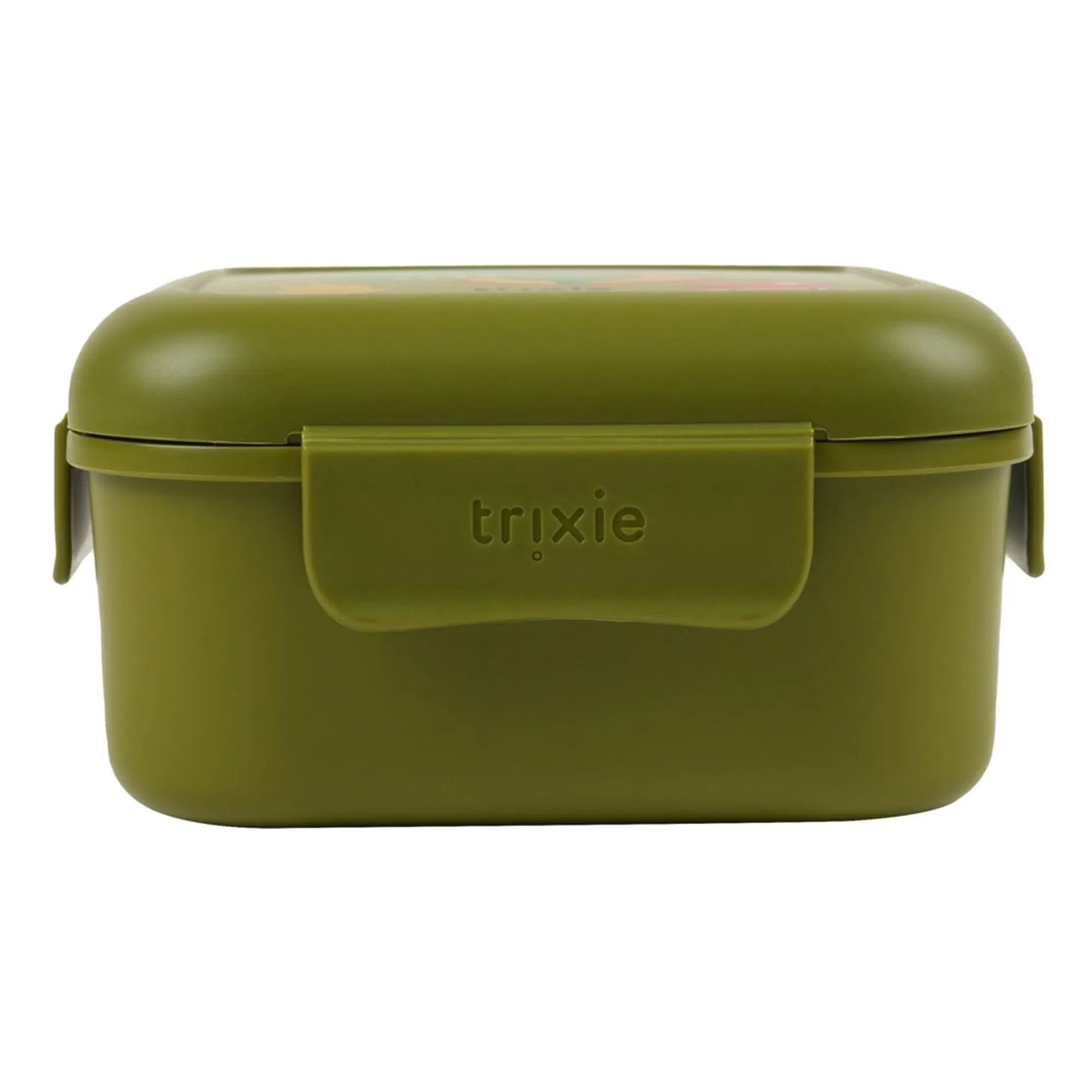 Boîte à Goûter Clips Fireman Mr. Dino | Vert- Image produit n°5