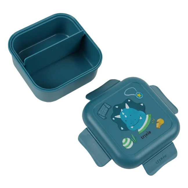 Boîte à Goûter Clips Ballplayer Mr. Triceratops | Bleu