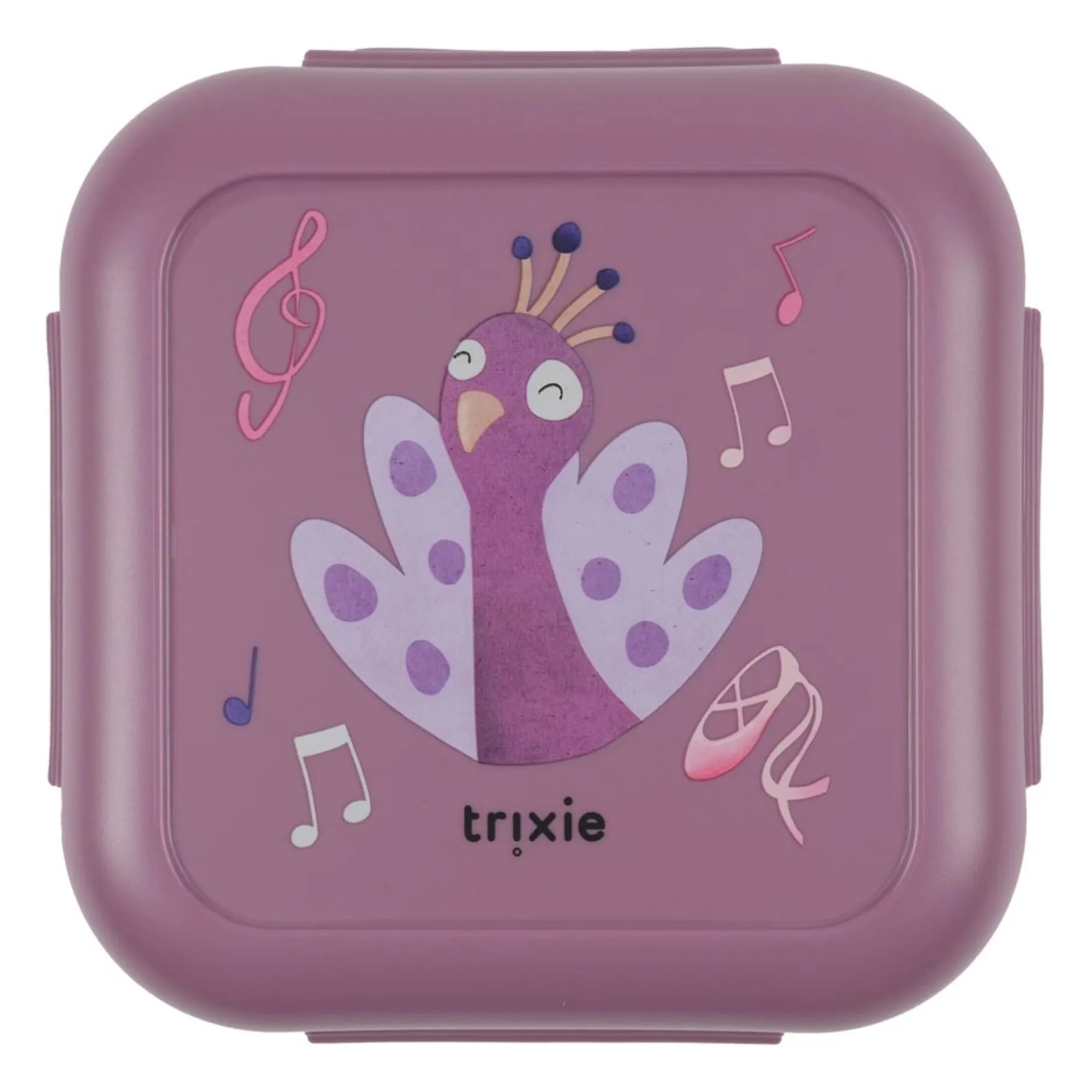 Trixie Purple Boîte À Goûter Clips Ballerina Mrs. Peacock