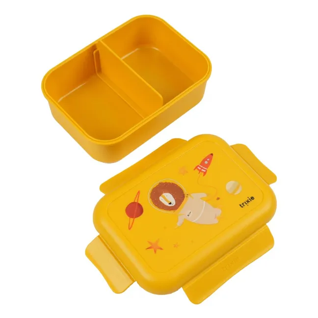 Boîte à Repas Clips Spaceman Mr. Lion | Jaune