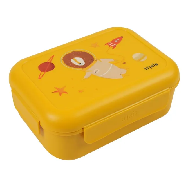 Boîte à Repas Clips Spaceman Mr. Lion | Jaune