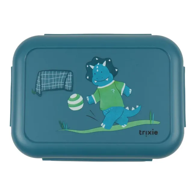 Boîte à Repas Clips Ballplayer Mr. Triceratops | Bleu