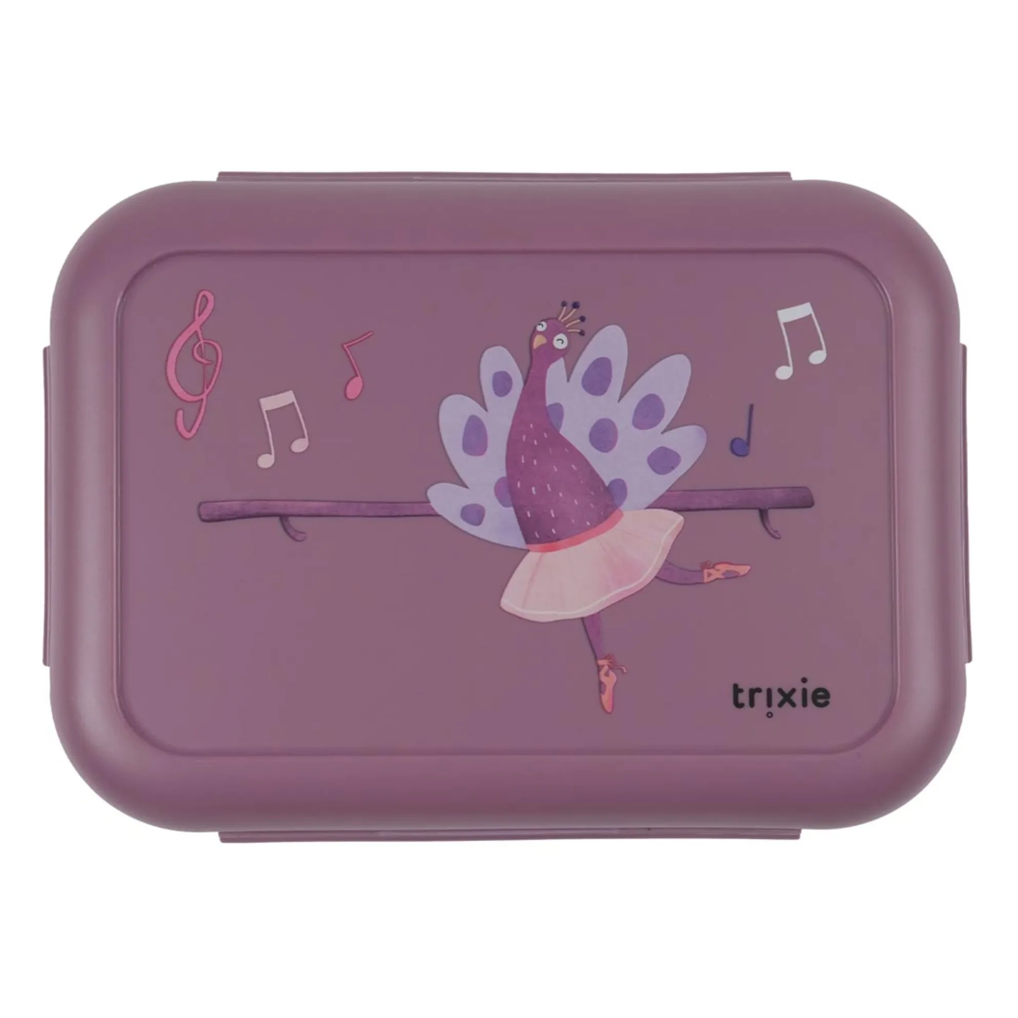 Trixie Purple Lunch Box Clips Ballerina Mrs. Peacock