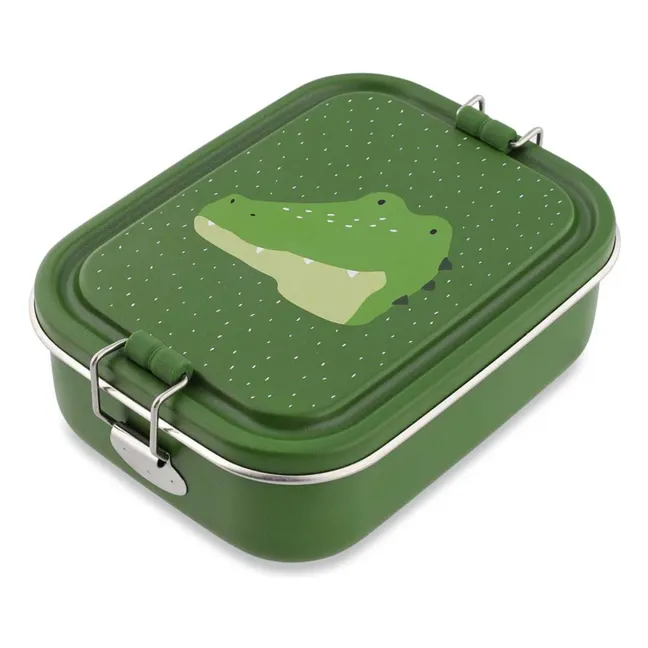 Petite Boîte à Repas Mr. Alligator | Vert