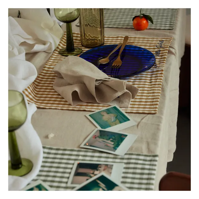 Mantel individual Vichy | Curry