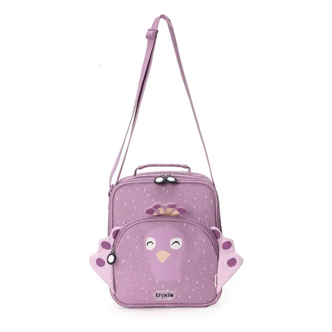 Borsa per il pranzo isolata Mrs. Peacock | Viola