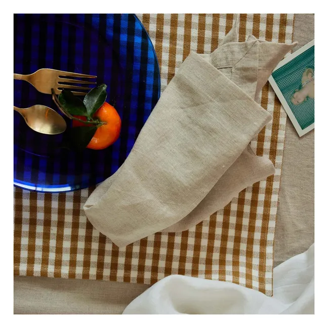 Mantel individual Vichy | Curry