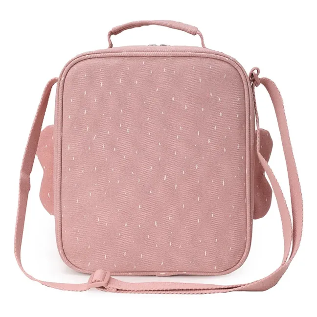 Borsa pranzo isolata Mrs. Butterfly | Rosa